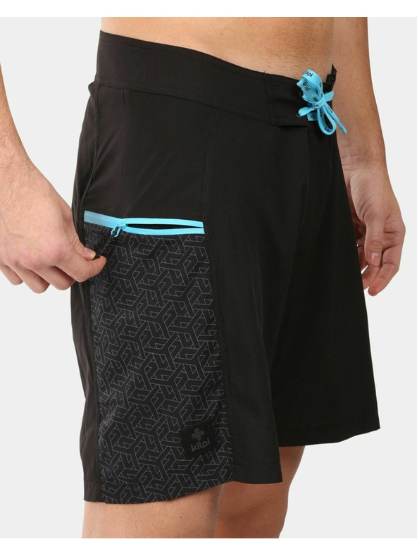 Kilpi Мъжки плажни шорти Kilpi ARIANY-M Черен