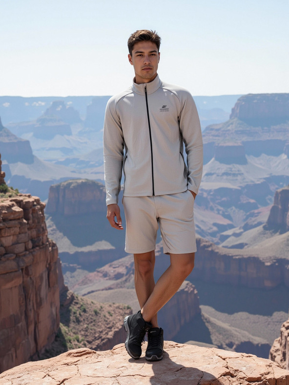 ALPINE PRO Мъжки бързосъхнещ суитшърт ALPINE PRO GOLL 2 high rise