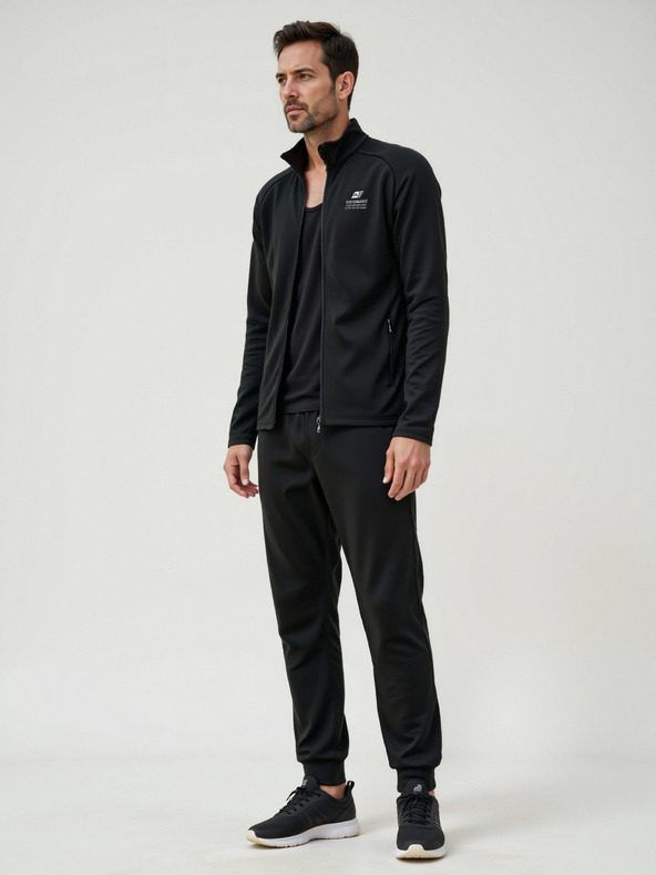 ALPINE PRO Мъжки бързосъхнещ суитшърт ALPINE PRO GOLL 2 black