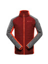 ALPINE PRO Мъжки суитшърт с мерино вложка ALPINE PRO JORW merlot