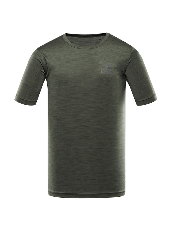 ALPINE PRO Мъжка бързосъхнеща тениска с Cool-Dry ALPINE PRO BASIK rifle green
