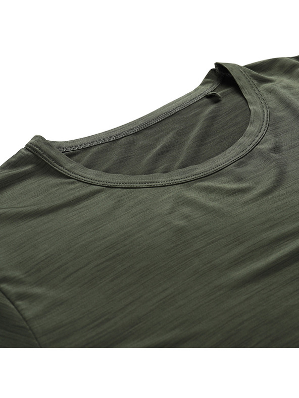 ALPINE PRO Мъжка бързосъхнеща тениска с Cool-Dry ALPINE PRO BASIK rifle green