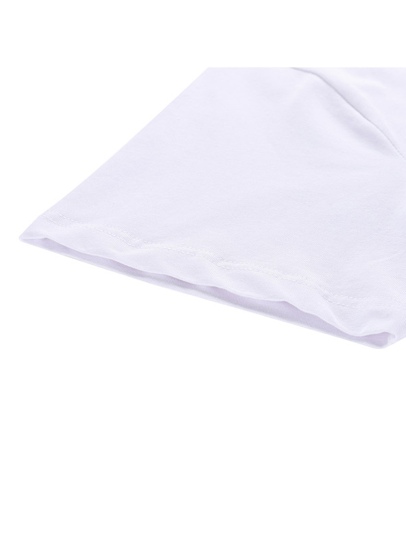 ALPINE PRO Мъжка памучна тениска ALPINE PRO SUMEK white варианта pa