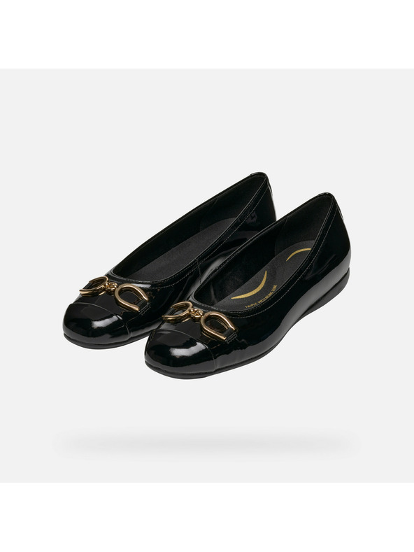 Geox Черни дамски балерини Geox Annytah