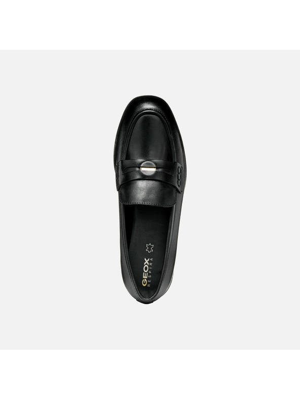 Geox Черни дамски мокасини Geox Cloridie