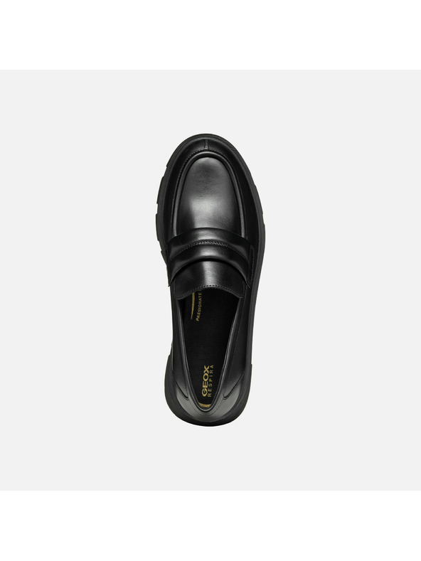 Geox Черни дамски мокасини Geox Vilde