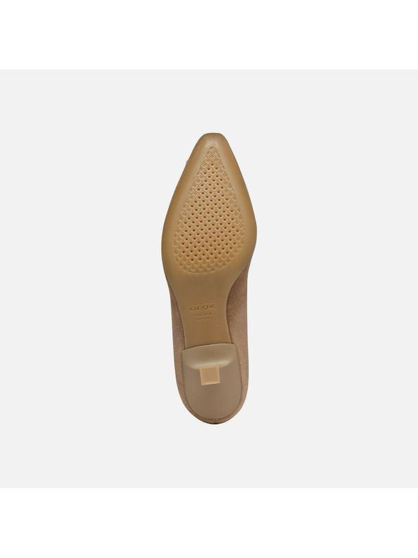 Geox Сиви дамски обувки с висок ток Geox Giselda