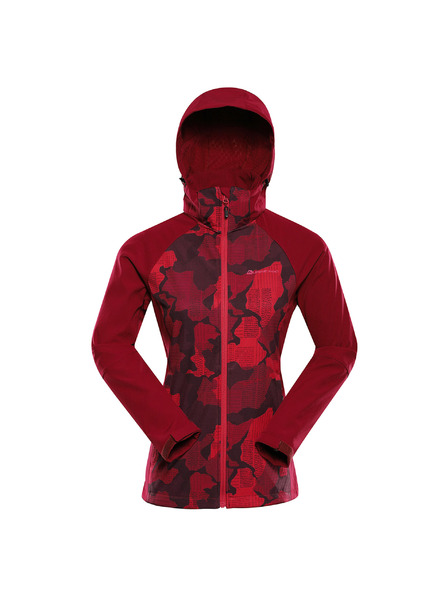 ALPINE PRO Дамско софтшел яке с DWR обработка ALPINE PRO HOORA anemone вариант pa