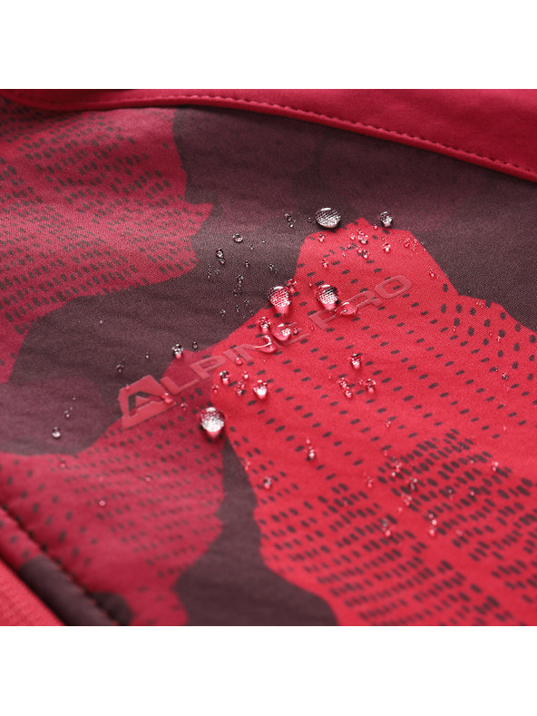 ALPINE PRO Дамско софтшел яке с DWR обработка ALPINE PRO HOORA anemone вариант pa