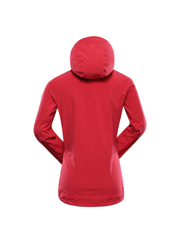 ALPINE PRO Дамско непромокаемо яке с PTX мембрана ALPINE PRO ZARRA малина