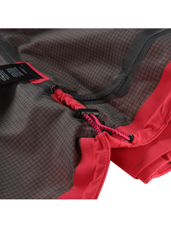 ALPINE PRO Дамско непромокаемо яке с PTX мембрана ALPINE PRO ZARRA малина