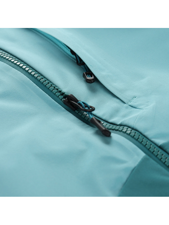 ALPINE PRO Дамско непромокаемо яке с PTX мембрана ALPINE PRO ZARRA aqua sea