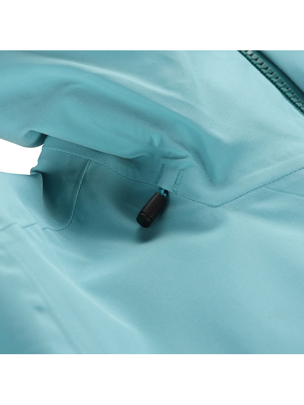 ALPINE PRO Дамско непромокаемо яке с PTX мембрана ALPINE PRO ZARRA aqua sea