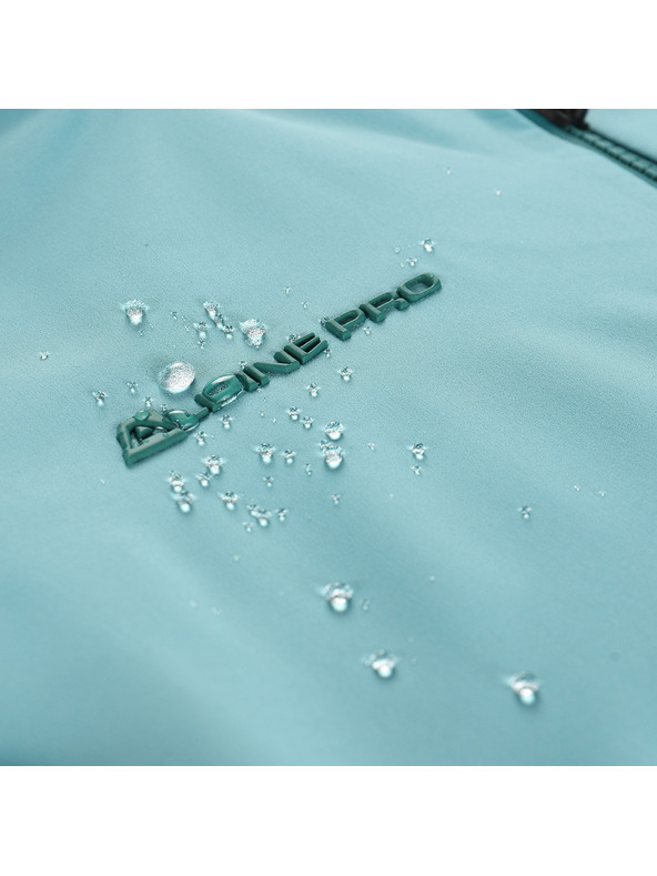 ALPINE PRO Дамско непромокаемо яке с PTX мембрана ALPINE PRO ZARRA aqua sea