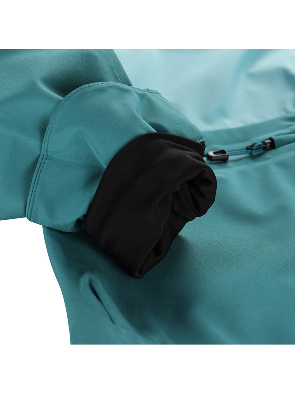ALPINE PRO Дамско непромокаемо яке с PTX мембрана ALPINE PRO ZARRA aqua sea
