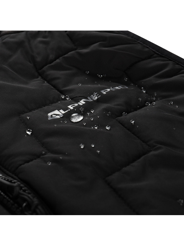 ALPINE PRO Дамски топъл елек с мерино пълнеж ALPINE PRO NERCA черен
