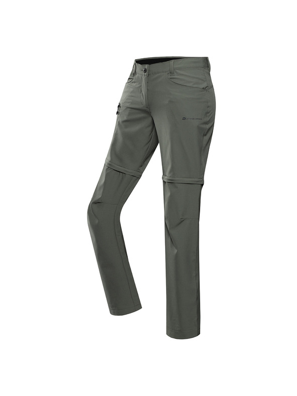 ALPINE PRO Дамски бързосъхнещи панталони с Cool Dry ALPINE PRO NESCA 2 маслинено зелено