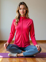 ALPINE PRO Дамски полар суитшърт ALPINE PRO SIUSA 2 raspberry