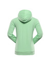 ALPINE PRO Дамски памучен суитшърт ALPINE PRO LOKKA paradise green
