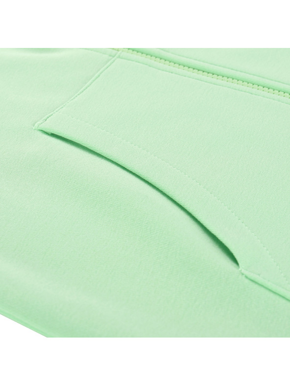 ALPINE PRO Дамски памучен суитшърт ALPINE PRO LOKKA paradise green