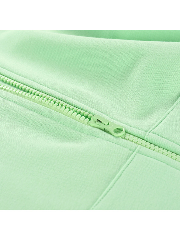 ALPINE PRO Дамски памучен суитшърт ALPINE PRO LOKKA paradise green