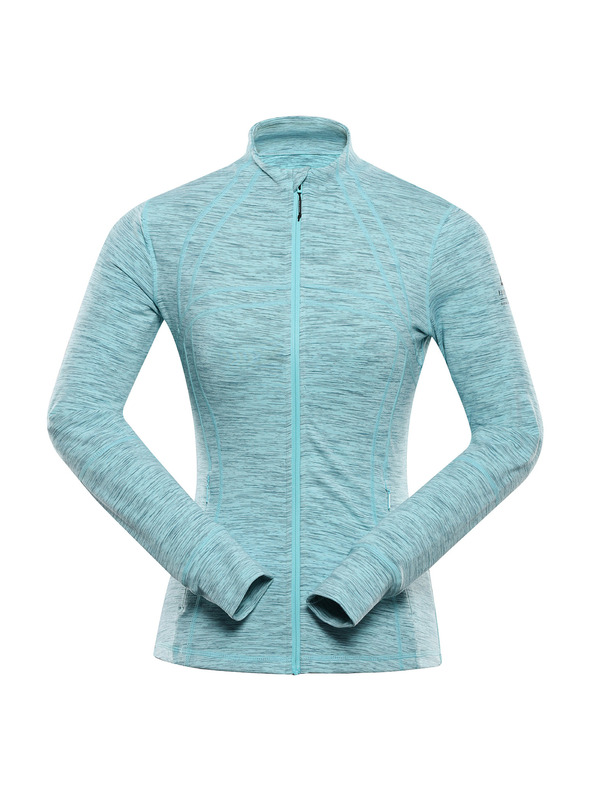 ALPINE PRO Дамски бързосъхнещ суитшърт ALPINE PRO GOLLA 2 aqua sea