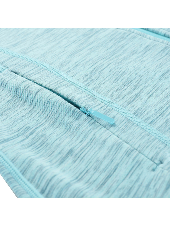 ALPINE PRO Дамски бързосъхнещ суитшърт ALPINE PRO GOLLA 2 aqua sea