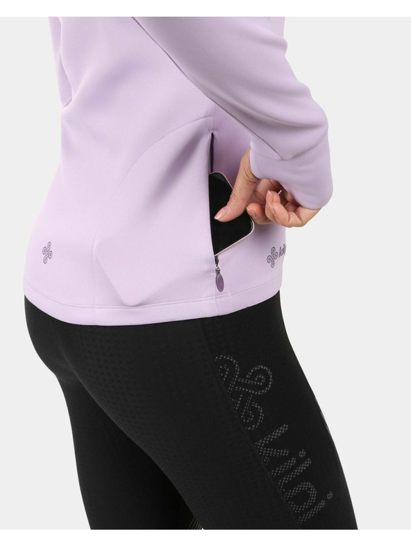 Kilpi Дамски спортен суитшърт без качулка Kilpi LAJEN-W Лилав