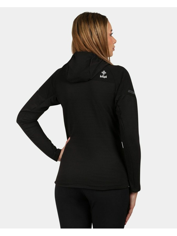 Kilpi Дамски функционален суитшърт с качулка Kilpi MEMPHIS-W Черен