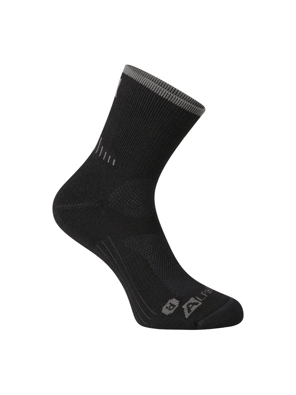 ALPINE PRO Антибактериални чорапи ALPINE PRO KEROWE черни