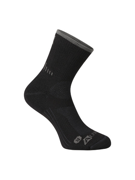 ALPINE PRO Антибактериални чорапи ALPINE PRO KEROWE черни