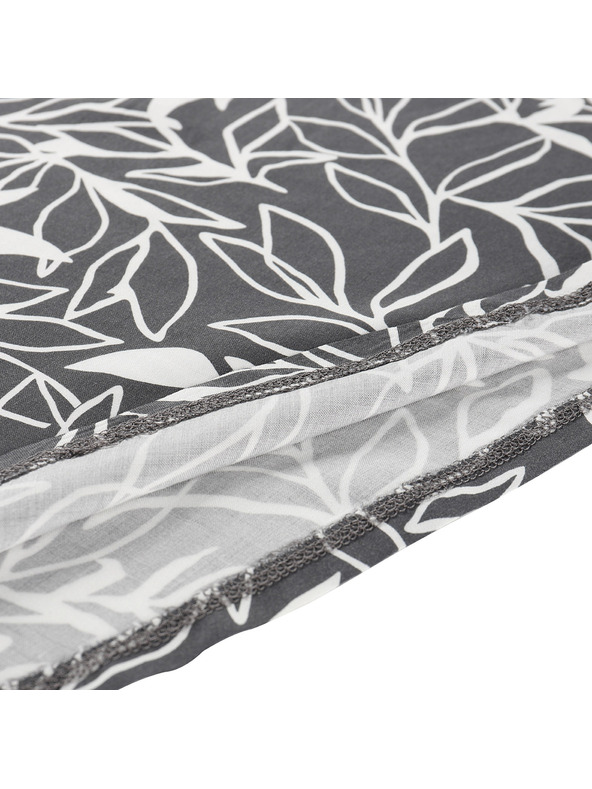 ALPINE PRO Дамска лятна рокля ALPINE PRO NIEWA тъмно сиво вариант pb