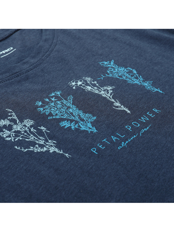 ALPINE PRO Дамска тениска ALPINE PRO OMBA 2 лунен океан вариант pa