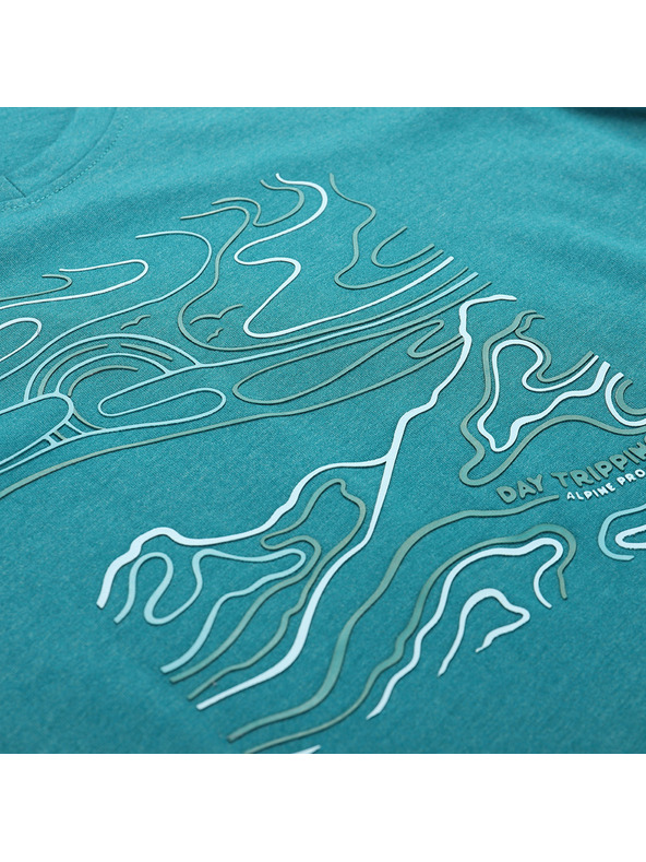 ALPINE PRO Дамска бързосъхнеща тениска с Cool Dry ALPINE PRO NEGA 2 bayou вариант pa