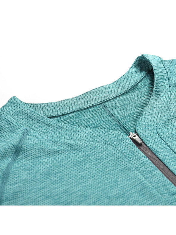 ALPINE PRO Дамска бързосъхнеща велосипедна тениска ALPINE PRO GERETA 2 аква море