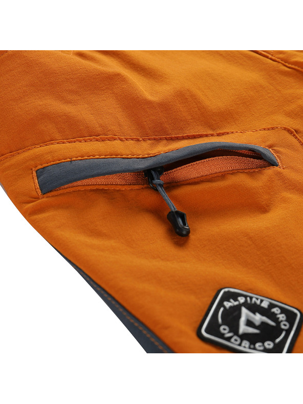 ALPINE PRO Детски софтшел панталони ALPINE PRO AKANO есенен клен