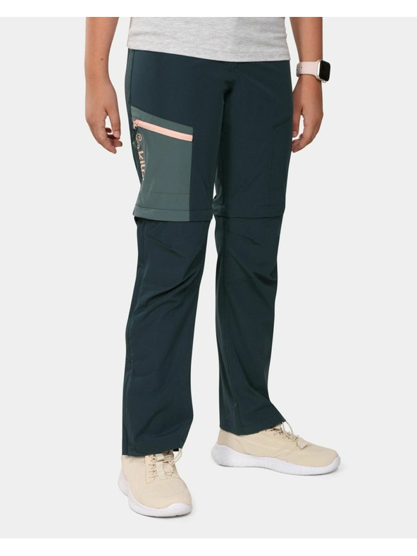 Kilpi Kilpi Панталон за открито за момичета HOSIO-JG Тъмнозелен