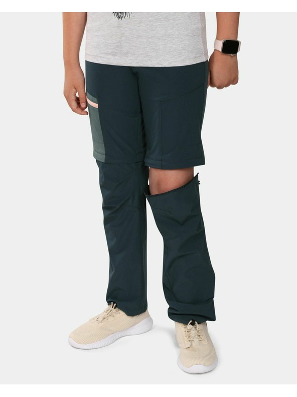 Kilpi Kilpi Панталон за открито за момичета HOSIO-JG Тъмнозелен