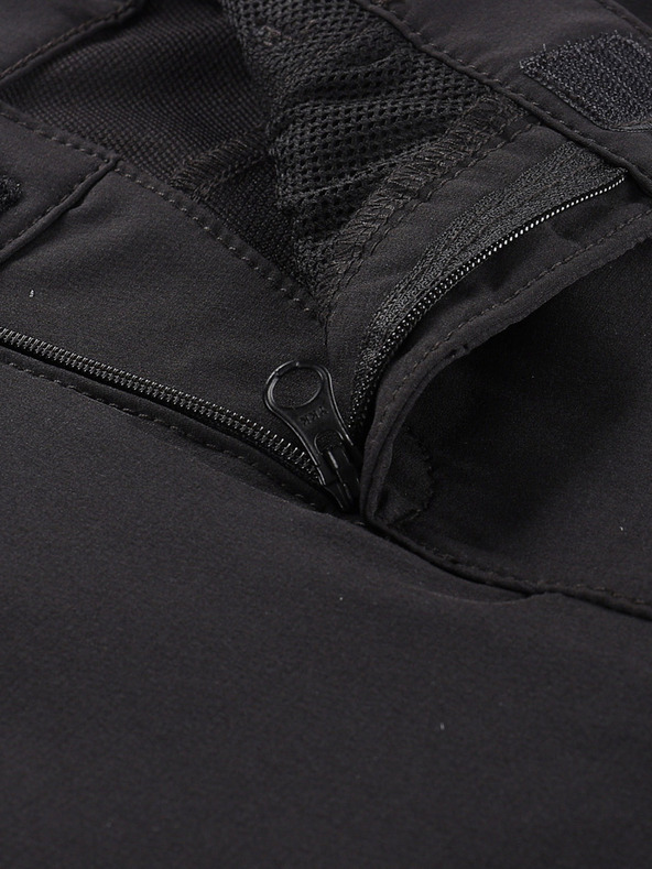 ALPINE PRO Детски софтшел шорти ALPINE PRO BAKO черни