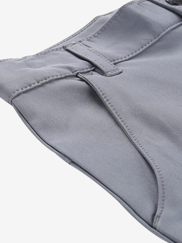 ALPINE PRO Сиви детски софтшел шорти ALPINE PRO Bako