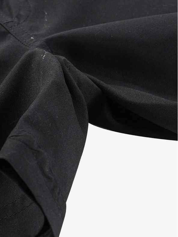 ALPINE PRO Черни къси панталони за момчета Alpine Pro QUILO