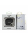 Guess Guess 4G Script PC/PU Калъф за AirPods 4 Black