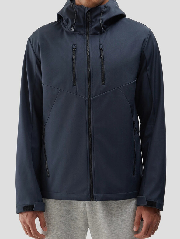 4F Мъжко ветроустойчиво софтшел яке с мембрана 8000 4F