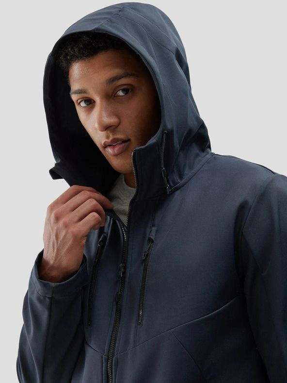 4F Мъжко ветроустойчиво софтшел яке с мембрана 8000 4F