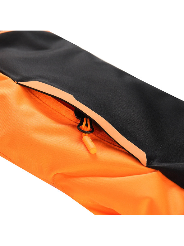 ALPINE PRO Мъжко ски яке с мембрана за сняг ptx ALPINE PRO DEAR неоново шокиращо оранжево