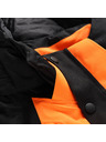 ALPINE PRO Мъжко ски яке с мембрана за сняг ptx ALPINE PRO DEAR неоново шокиращо оранжево