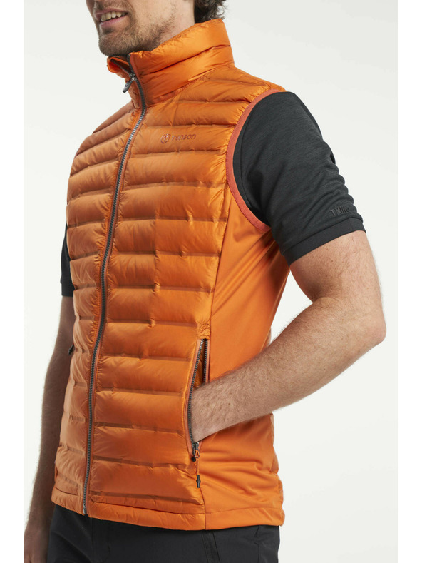 Tenson Мъжка пухена жилетка TENSON TXlite Down Vest M orange