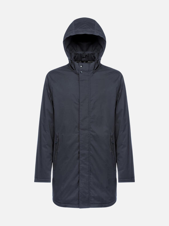 Geox Тъмно синьо мъжко пухено яке Geox Aurelio