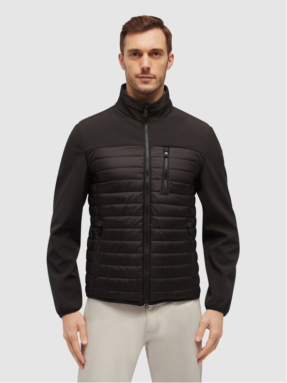 Geox Черно мъжко яке Geox Sapienza