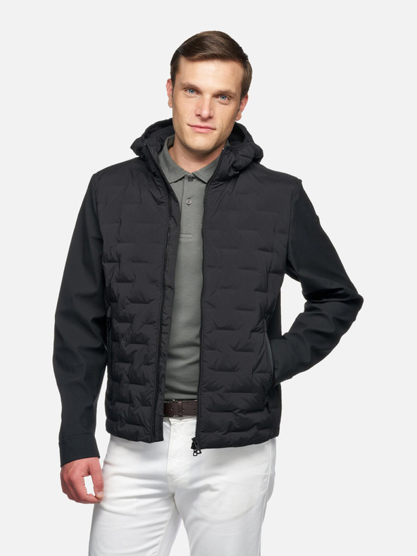 Geox Черно мъжко яке Geox Sapienza